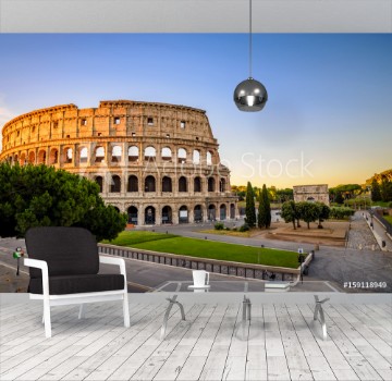 Picture of Rome Colosseum Roma Coliseum Rome Italy